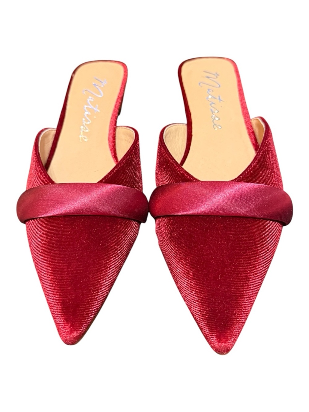 Matisse Kellan Velvet Mule – Red | Women’s Size 8 | NIB